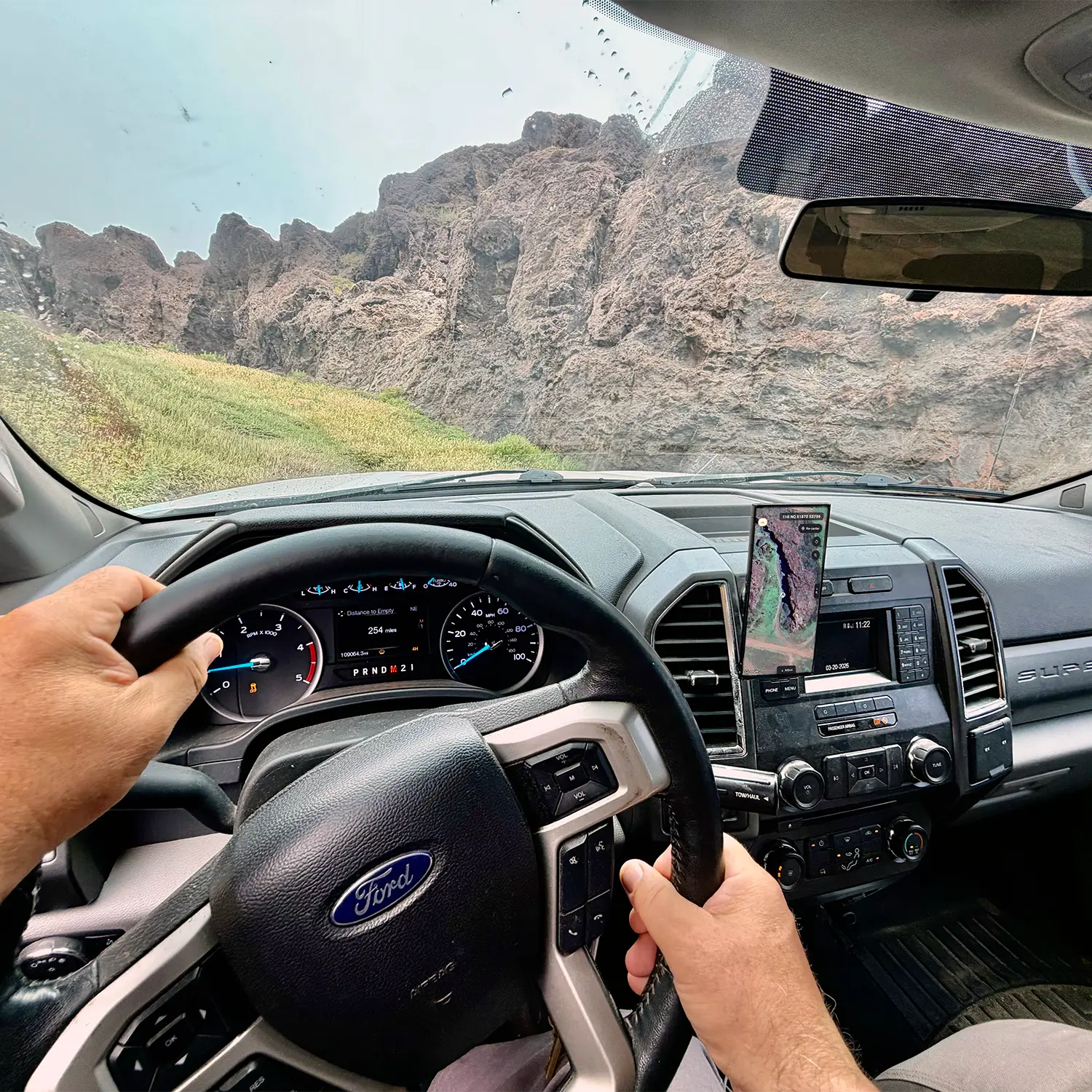 Off-Road Navigation Without GPS